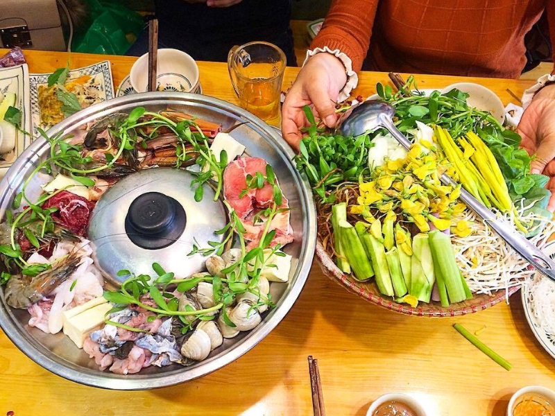 Lâu Mam (Fondue de poisson fermenté)