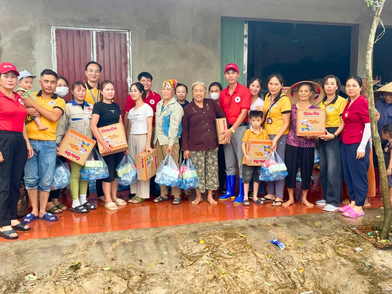 Soccorso d’emergenza dopo il tifone Yagi nelle province del Nord del Vietnam