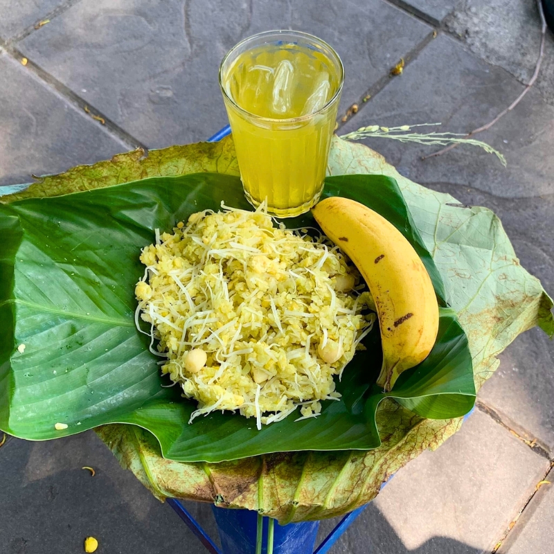 Com Vong (Riso glutinoso verde) : Benedizione autunnale di Hanoi
