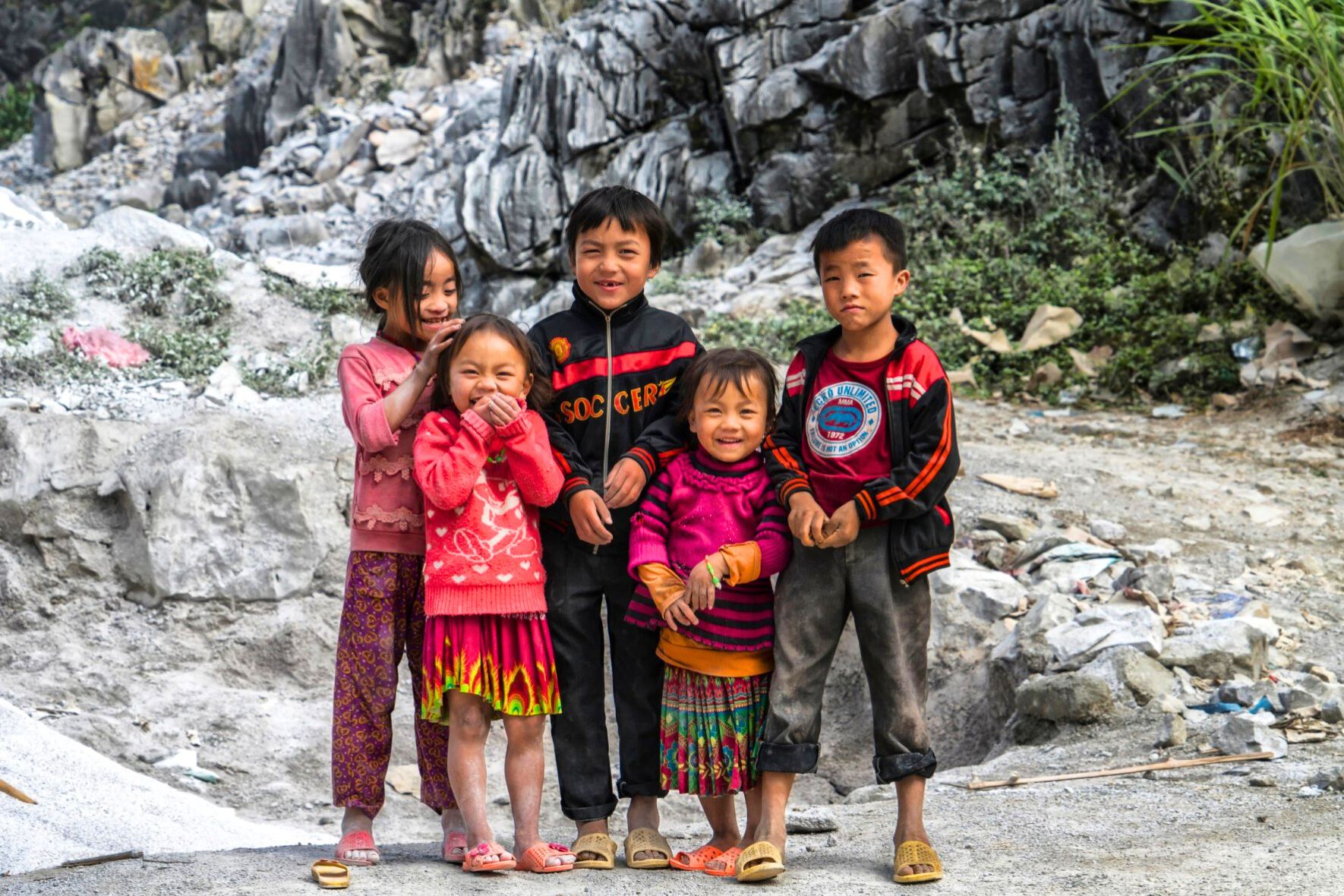 I bambini della provincia di Ha Giang