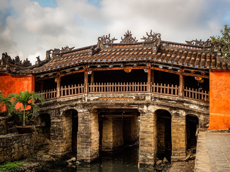 Il Ponte Coperto Giapponese a Hội An