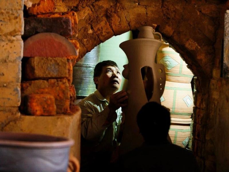 Villaggio di Phu Lang (provincia di Bac Ninh), famoso per la sua ceramica tradizionale dalle tonalità brune