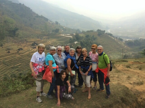 Signora Marianne Gagnon e gruppo