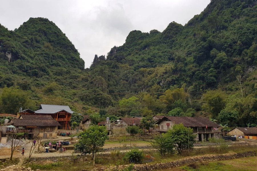 panorama Villaggio Khuoi Ky